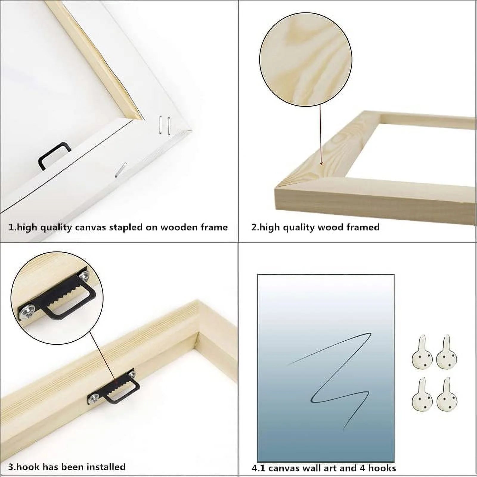 Farmhouse Floral Wall Art for Living Room, Teal and White Daisy Flower and Butterfly on Rustic Wood Board Canvas Wall Art Framed Artwork Ready to Hang for Bathroom Bedroom Decor, 16L X 12W Inches
