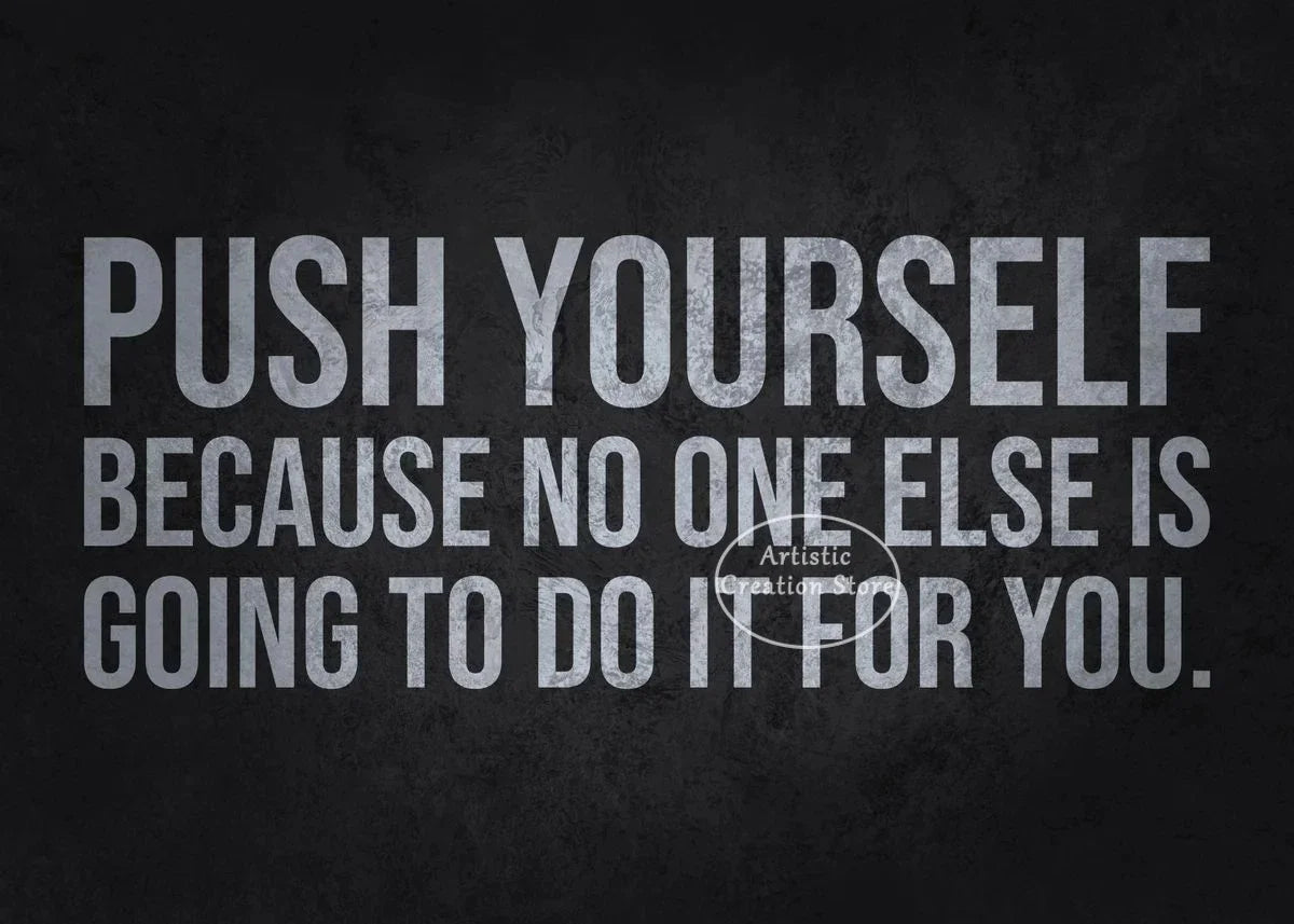 Iconic Gym Inspirational Quotes Poster Lets Go No Excuses Gym Prints Canvas Painting Wall Art Picture Gym Room Home Decor Gifts